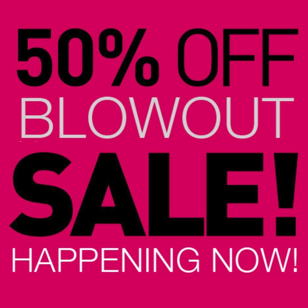 50% off marked items!